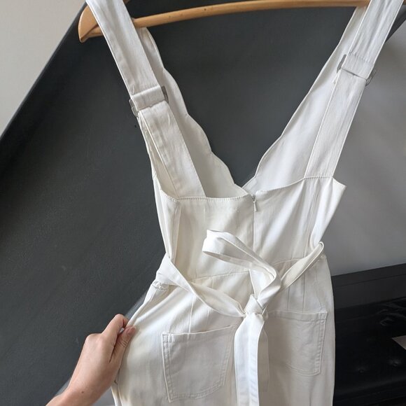Anthropologie CHINO White Jumpsuit (US 0) - Picture 2 of 3